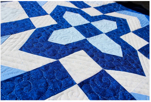 Chevron Cross Quilt Pattern