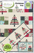 Christmas Trio Quilt, Runner & Placemat Pattern Set