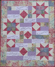Comfort of Psalms Quilt Pattern & Fabric Panel Set