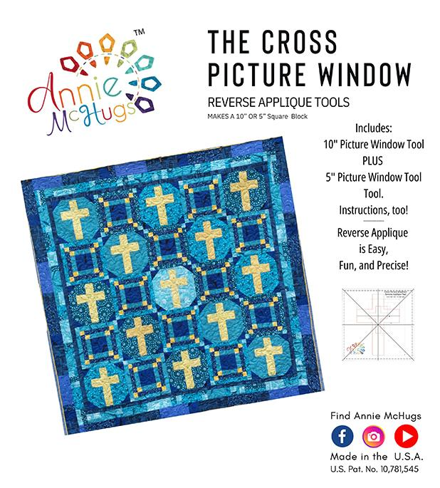 The Cross Picture Window Acrylic Templates Set