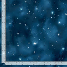 Peace & Harmony Holy Night Sky Cotton Fabric