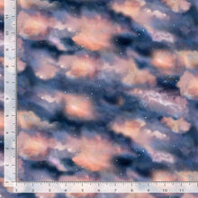 Peace & Harmony Night Sunset Sky Cotton Fabric