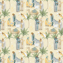 The Nativity Scenic Cream Cotton Fabric