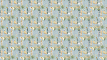 The Nativity Scenic Blue Cotton Fabric