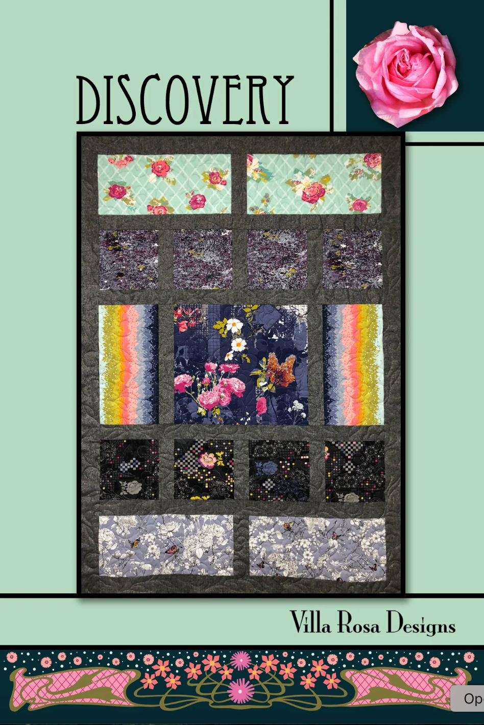 Discovery Fat Quarter Quilt Pattern