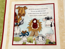 Little Readers Do You See What I See Nativity Story Soft Book Cotton Fabric Panel