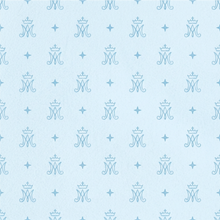 Our Lady of Lourdes Cotton Fabric Panel & Charm Squares Set