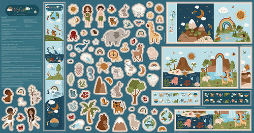 Created With Love Felt Fabric Panel