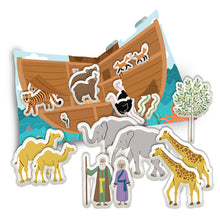 Two By Two Noah's Ark Play Set Felt Fabric Panel