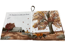 Hello Autumn Soft Book Cotton Fabric Panel