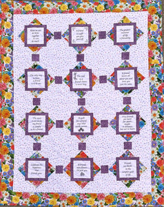 Friends Forever Quilt Pattern & Fabric Panel Kit