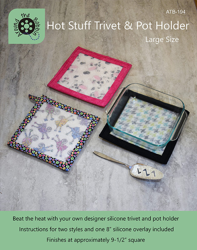 Hot Stuff Silicone Large Trivet Pot Holder KIT