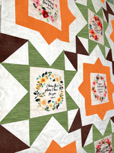 Limited Edition Bible Verse Wreaths Fussy Cut WALL HANGING/LAP Quilt KIT