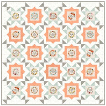 Bible Verse Wreaths Fussy Cut THROW Quilt KIT Marmalade or Pink