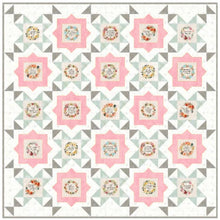 Bible Verse Wreaths Fussy Cut THROW Quilt KIT Marmalade or Pink