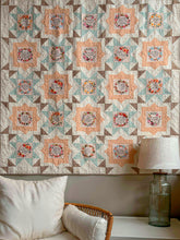 Bible Verse Wreaths Fussy Cut THROW Quilt KIT Marmalade or Pink