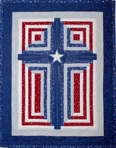 God Bless America Quilt SMALL Pattern