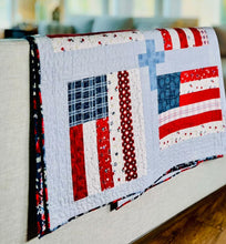 God and Country Cross Wall Hanging Quilt KIT