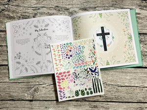 God's Wonderful World Coloring & Sticker Book