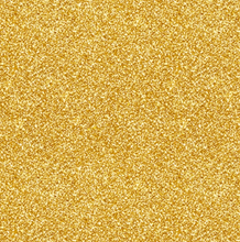 Gold Yellow Twinkle Printed Glitter Style Cotton Fabric