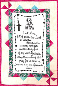 Hail Mary Quilt Pattern & Fabric Panel Kit