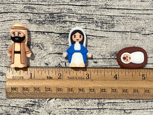 Holy Family Nativity Soft Touch Mini Figurine Set