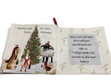 Hello Winter Soft Book Cotton Fabric Panel