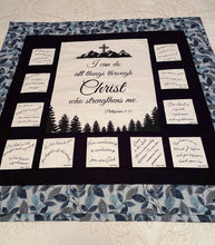 I Can Do All Things Through Christ Philippians 4:13 Fabric Panel