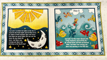 In The Beginning Soft Book Cotton Fabric Panel