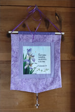 God Makes Everything Beautiful 6 inch Mini Fabric Art Panel