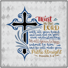 Power of the Cross Scripture 6 inch Mini Fabric 4 Panel set