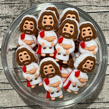 Jesus Lamb of God Silicone Focal Bead