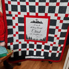 I Can Do All Things Through Christ Philippians 4:13 Fabric Panel