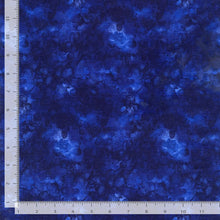 Indigo Solid-ish Tonal Blender Cotton Fabric