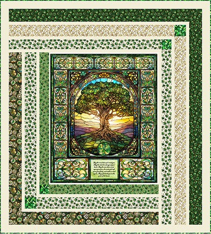 Spirit of Ireland Frame Around Switch It Up Quilt KIT