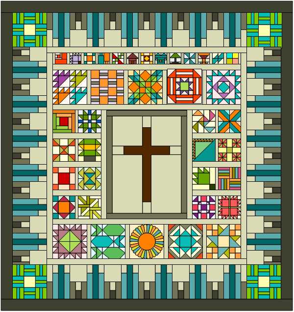 DIGITAL Parables Quilt Complete Series PDF Pattern