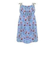 Leo XIV Holy Wave Blue Cotton Fabric