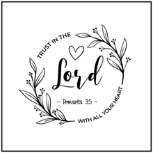 Heartlines Scripture Line Art 6 inch Mini Fabric 4 Panel set