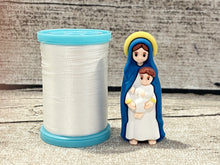 Blessed Mother with Baby Jesus Soft Touch Mini Figurine