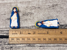 Blessed Mother with Baby Jesus Soft Touch Mini Figurine