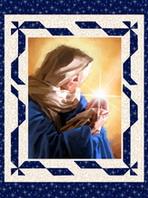 Madonna and Child Ribbons & Bows Quilt KIT