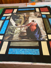 Masterpieces: The Meeting of Mary and Elisabeth (The Visitation) Cotton Fat Quarter Panel