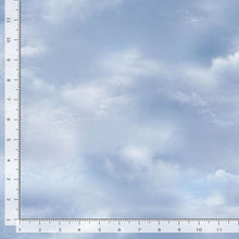 Sky Misty Clouds Cotton Fabric