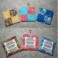 Pocket Prayer 3in Square Quilt Labels 30pc set