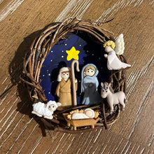 Nativity Christmas Buttons Set