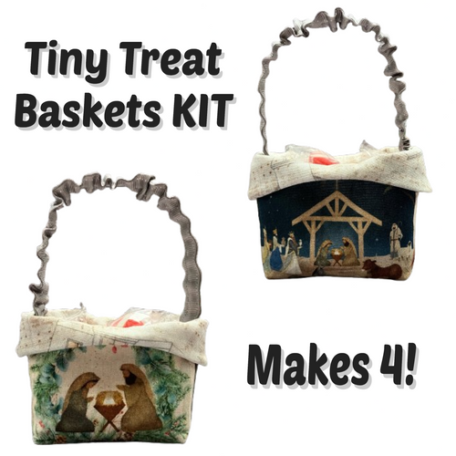 O' Holy Night Tiny Treat Baskets KIT