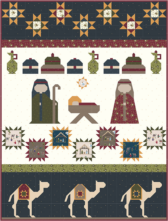 The Greatest Gift Nativity Quilt Pattern