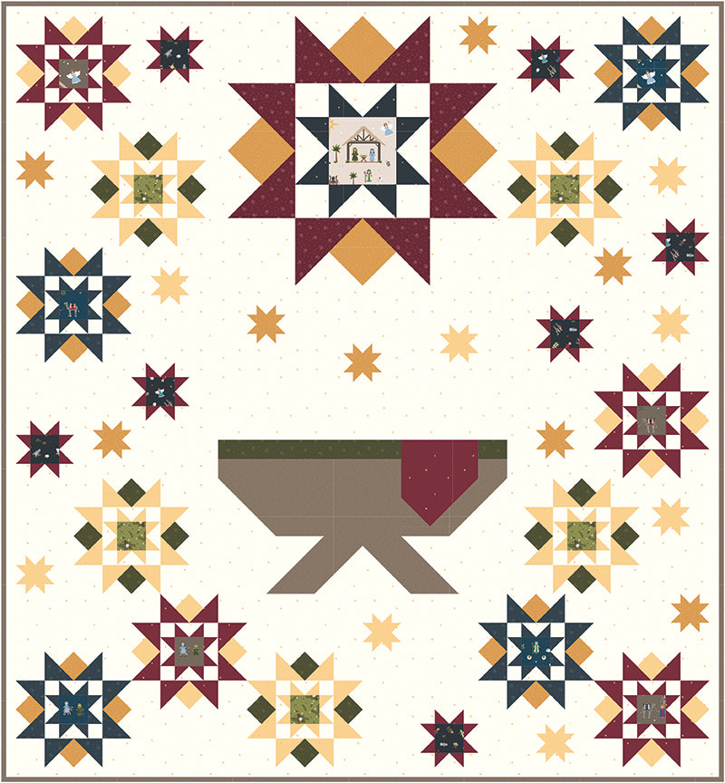 Silent Night Nativity Quilt Pattern