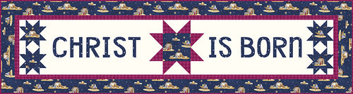 Christ Is Born Table Runner Kit