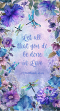 In Love 1 Corinthians 16:14 Table Topper KIT